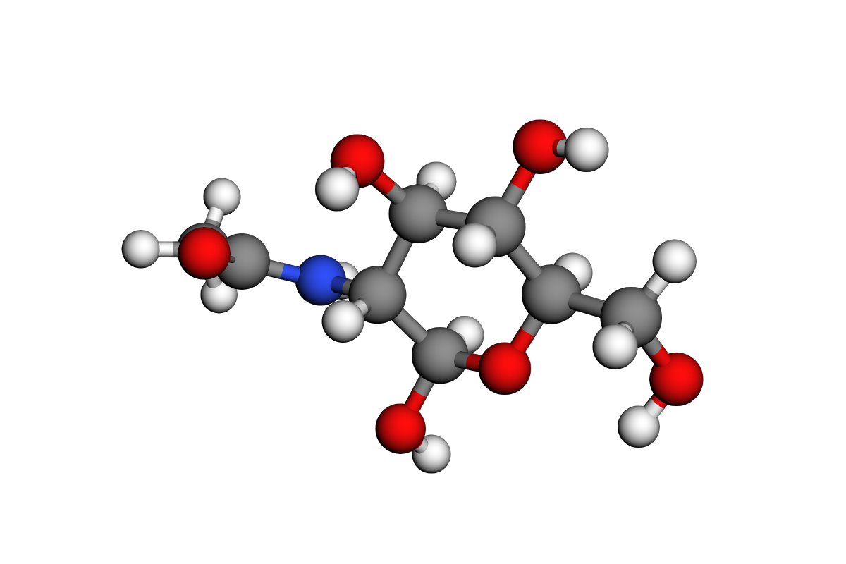 Estructura de N-acetilglucosamina