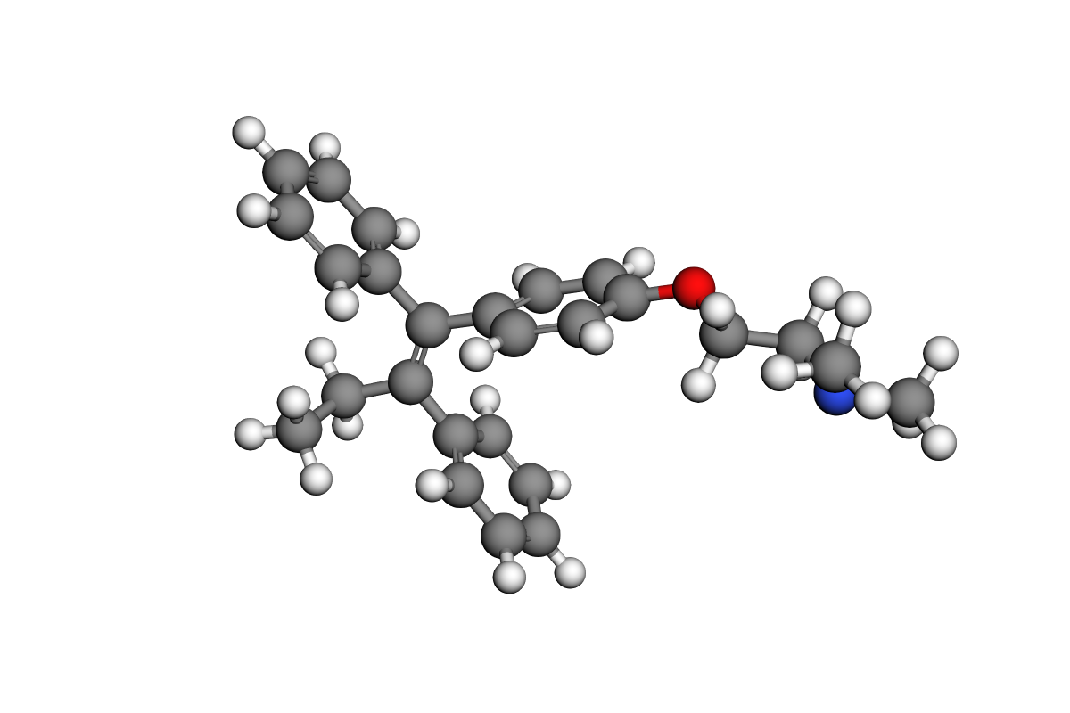 Estructura de Tamoxifeno