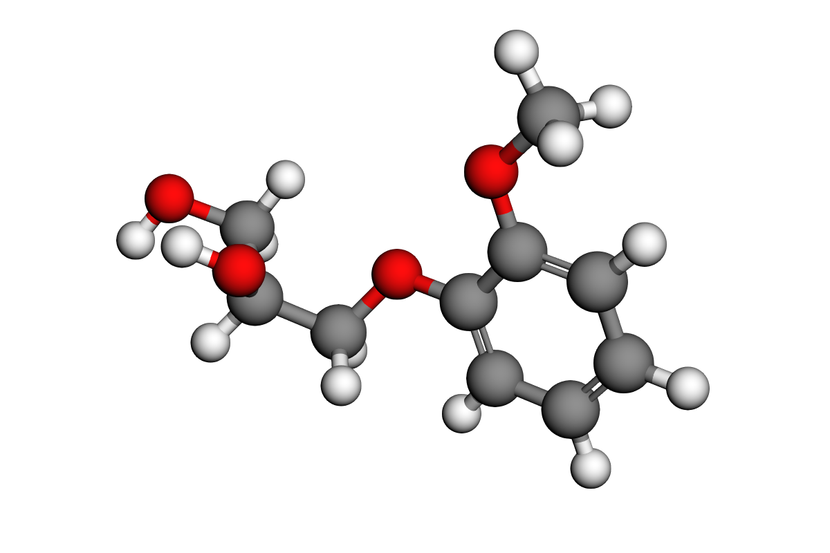 Estructura de Guaifenesina