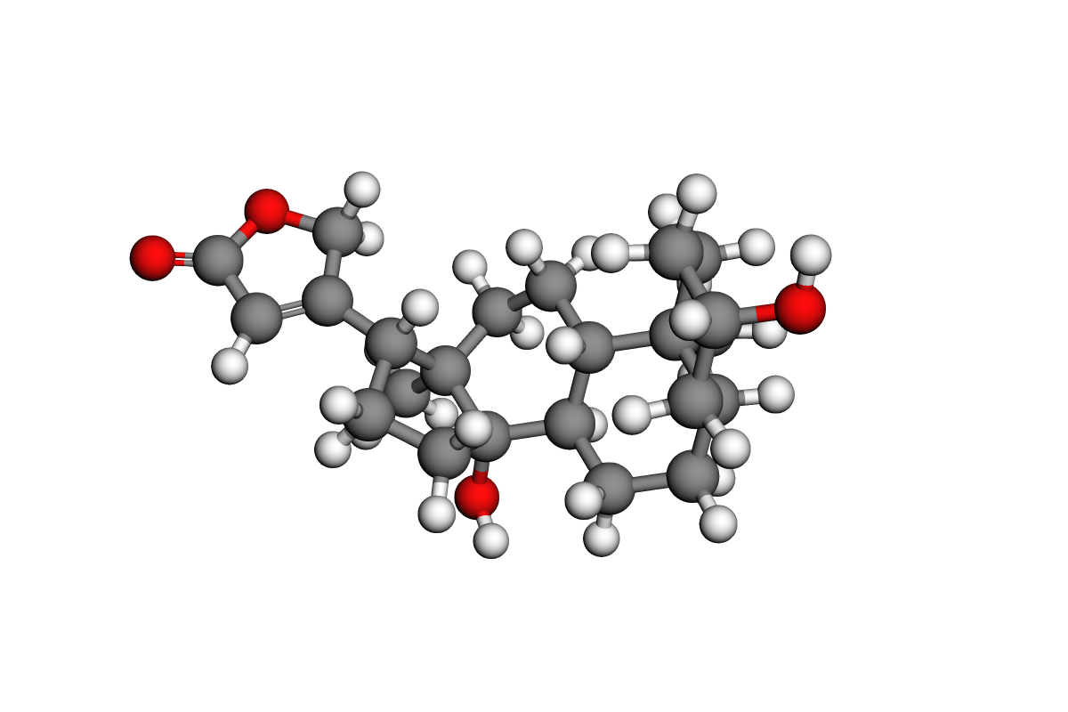 Estructura de digitoxigenina
