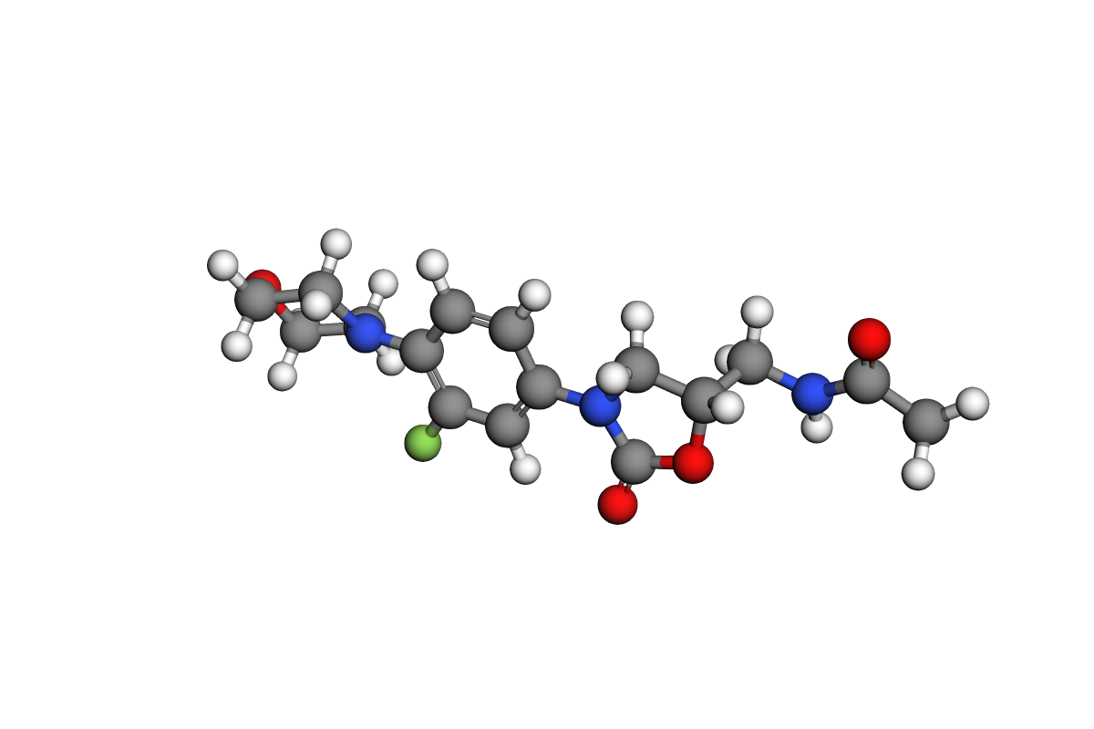 Estructura de linezolid