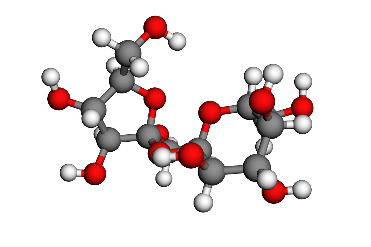 Estructura de sacarosa