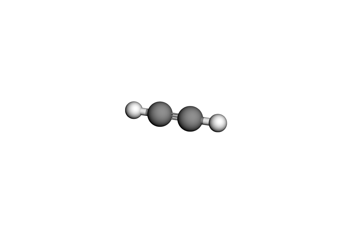 Estructura de acetileno