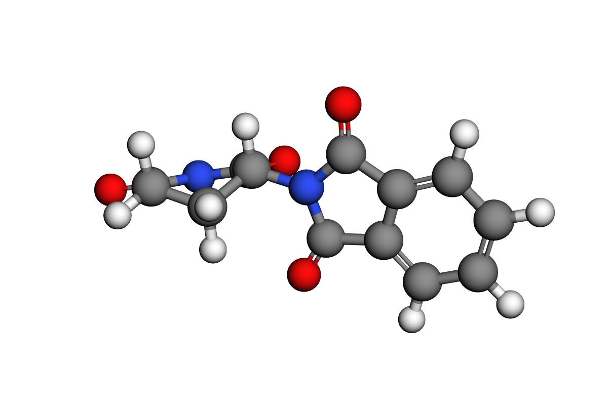 Estructura de (R)-talidomida