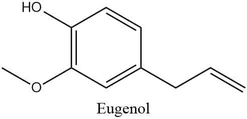 Estructura del eugenol 