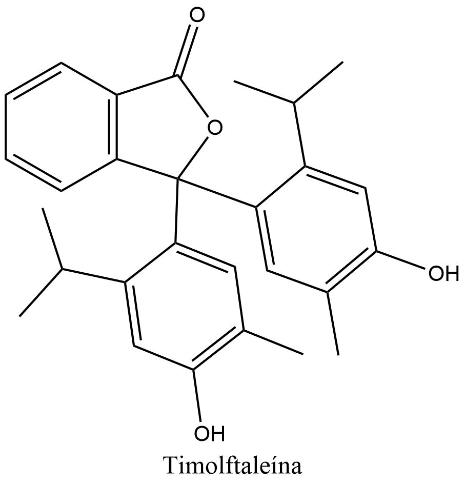 Estructura 2D timolftleína