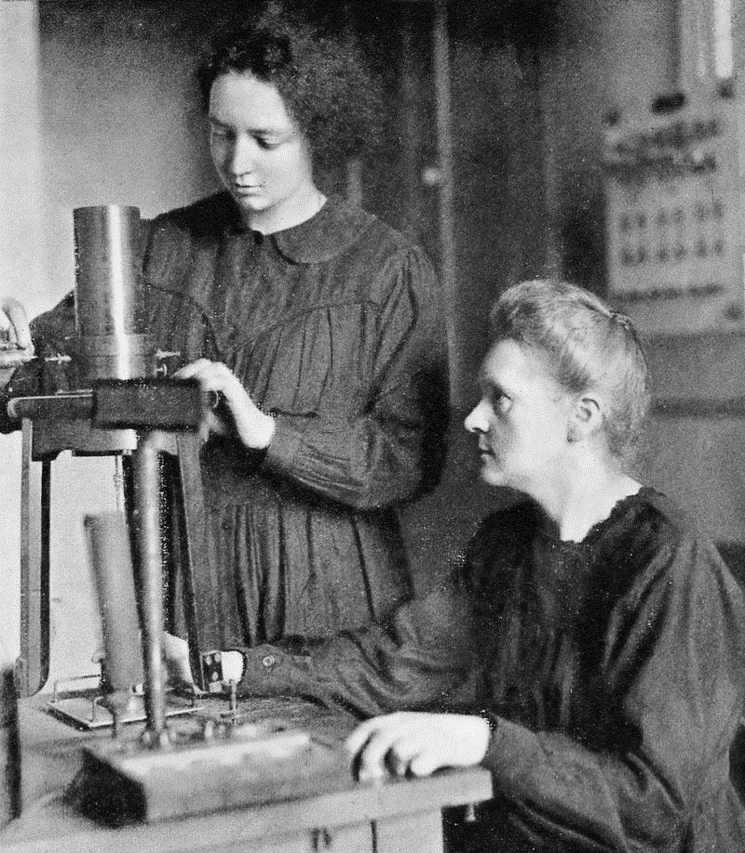 Irène y Marie Curie en 1925