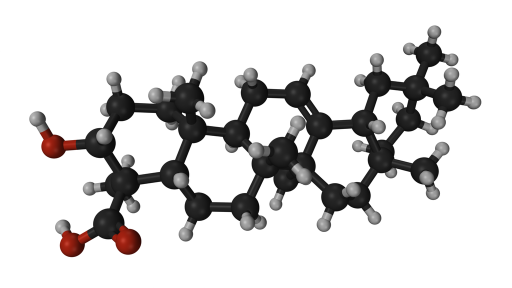 Estructura del ácido α-boswélico
