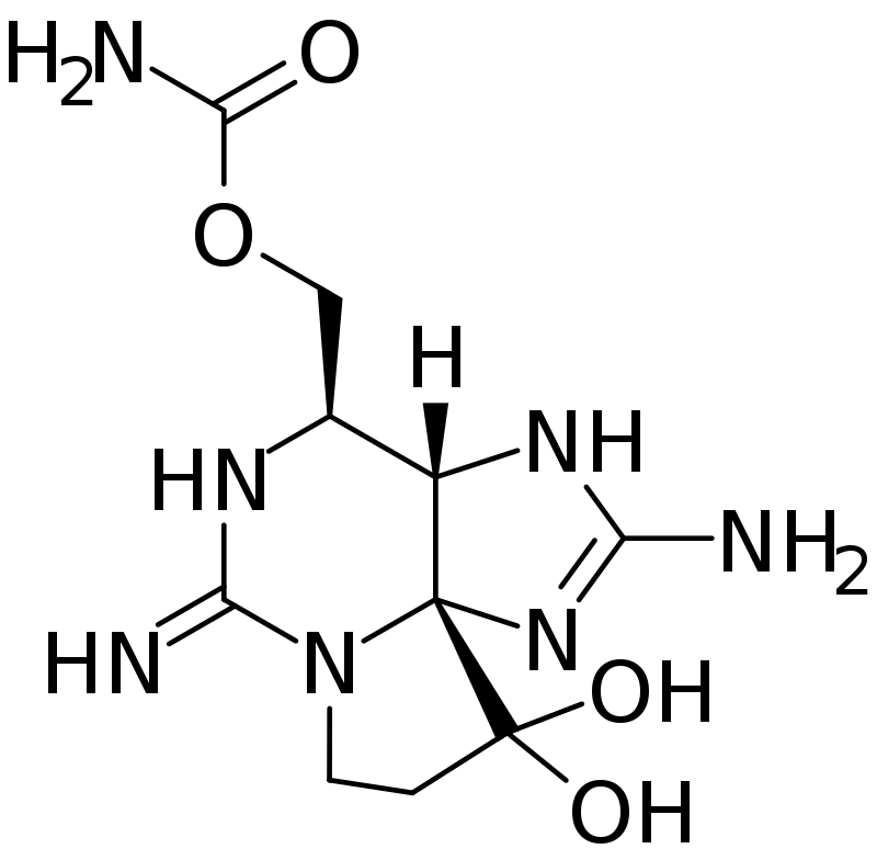 Estructura de la saxitoxina