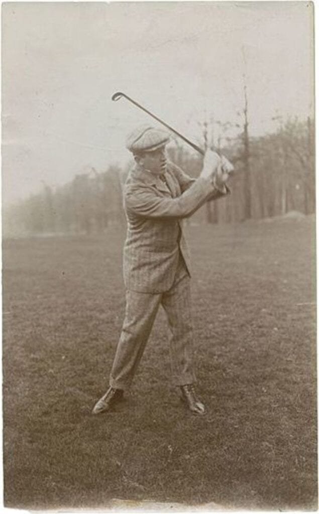 El jugador de golf Eben Byers