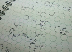 Hexagonal paper – Organic Chemistry Notebook