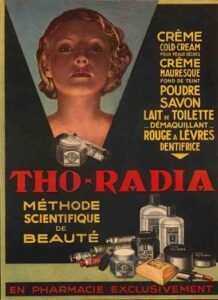 Cosméticos radioactivos