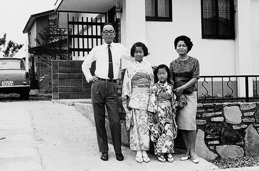 La familia Suzuki, octubre de 1969.