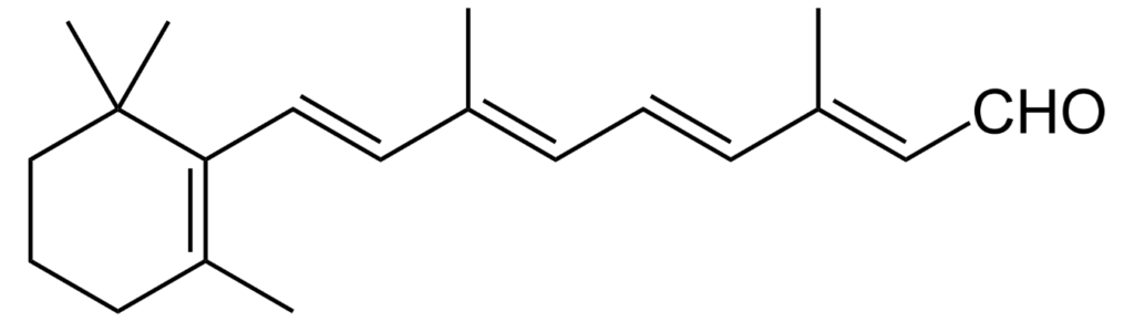 Estructura del retinal