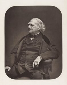 Louis Désiré Blanquart-Evrard en 1869, impresión a la albúmina, retrato hecho por el mismo