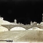 Placa húmeda de colodión. Puente de Isabel II. Girona – España. 1867