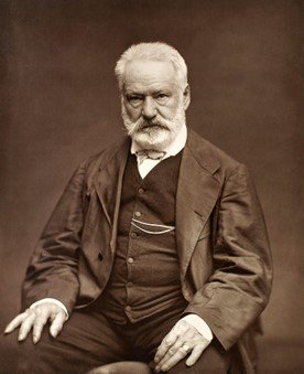 Woodburytipo del escritor francés Victor Hugo