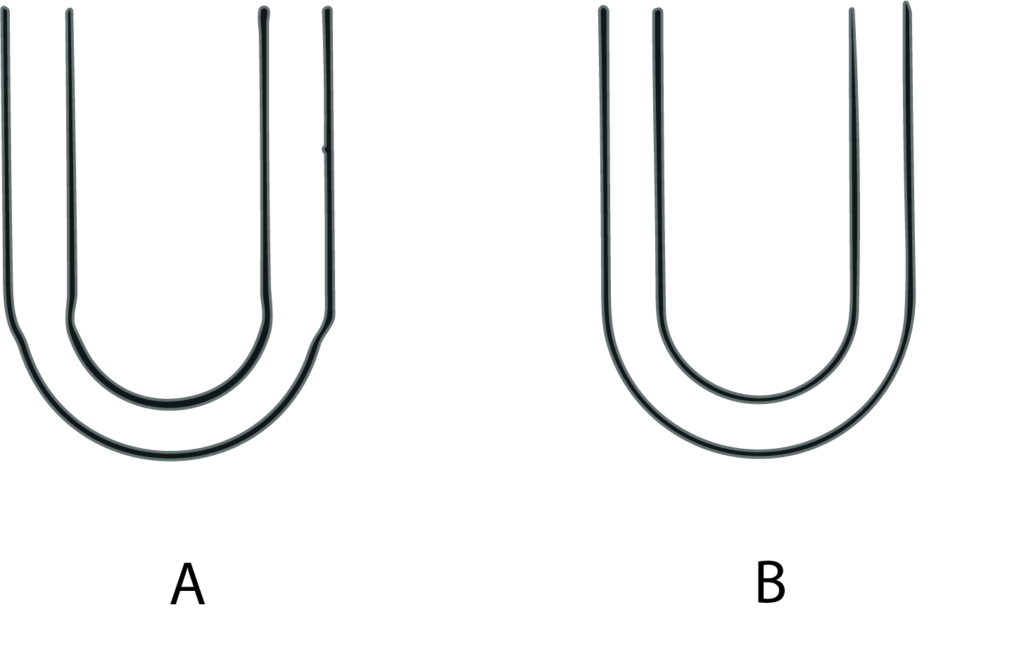 Fig 17. Doblado de tubo de vidrio