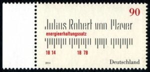 Sello postal en honor a von Mayer