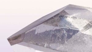 Muestra de la sal de Rochelle (tartrato mixto de potasio y sodio)