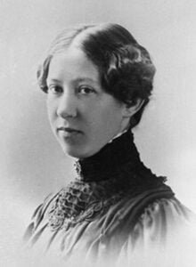 Ellen Gleditsch. Radioqu&iacute;mica noruega