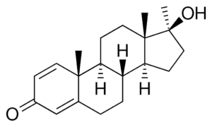 Estructura de la metandienona